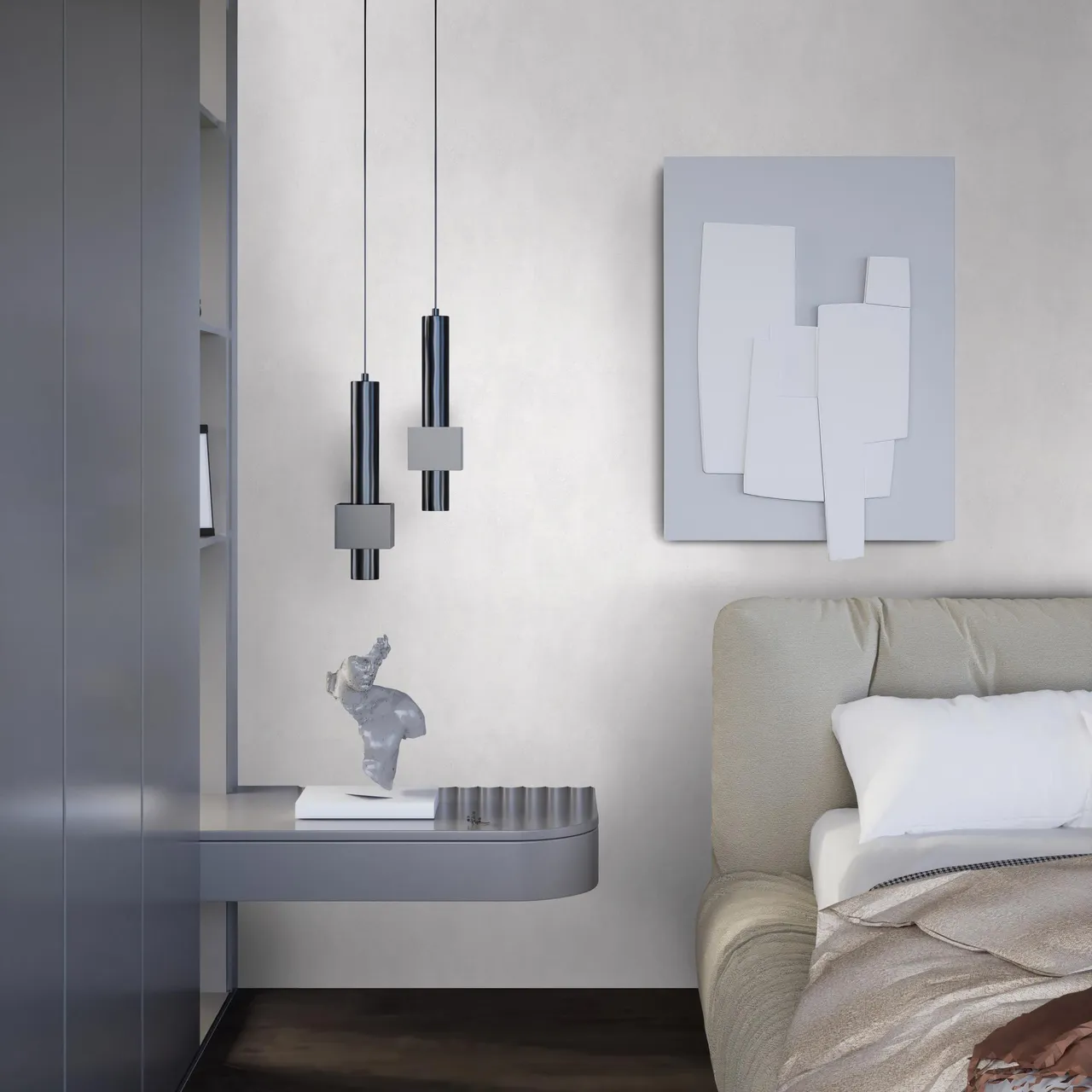 A room with Marburg Neutral Walls 32711 on the wall