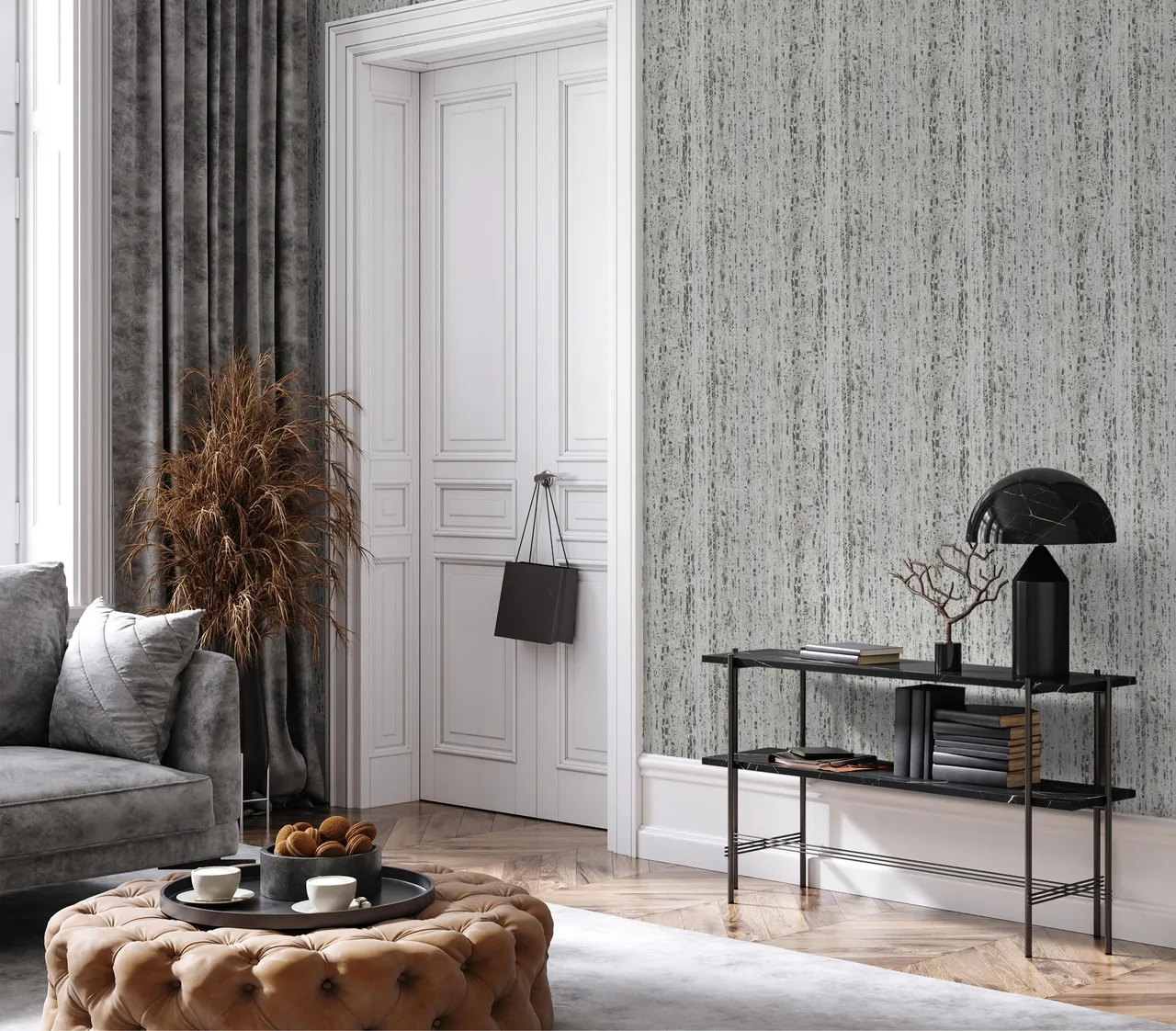 A room with Marburg Neutral Walls 33350 on the wall